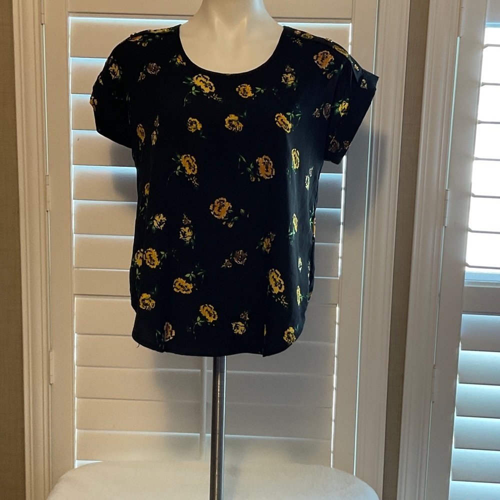 Floral Print Women's Blouse